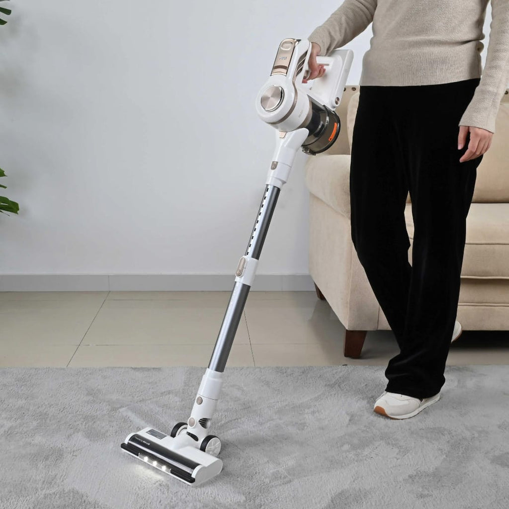 Cordless Vacuum Cleaner with 15 kPa Suction Power, High-Performance Handheld Vacuum